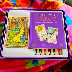 Tarot Card Coloring Activity Kit